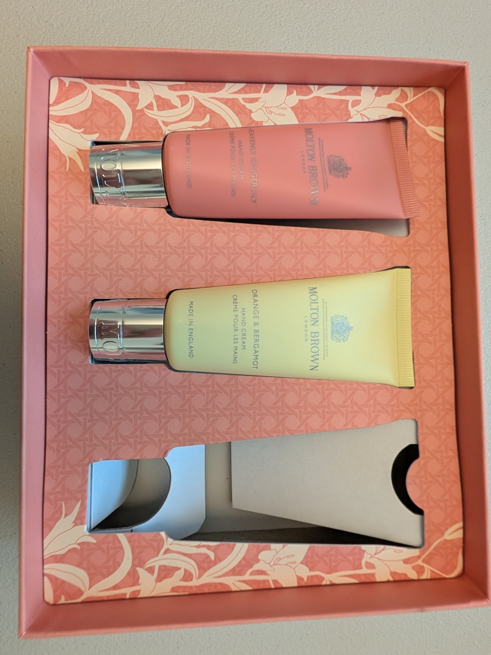 Molton Brown Hand Cream Heavenly Gingerlilly And Orange Bergamot 1.4 Oz Tubes